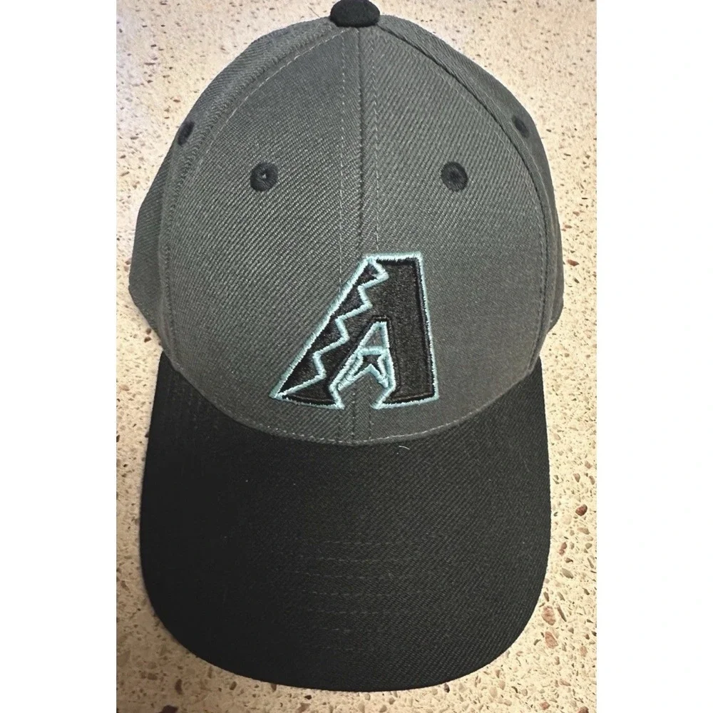 New Arizona Diamondbacks YOUTH 47 Brand Gray Adjustable Hat Cap MLB Rare